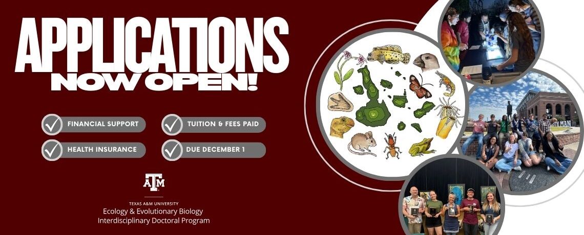 Applications Now Open! Financial Support, Health Insurance, Tuition & Fees Paid, Due December 1